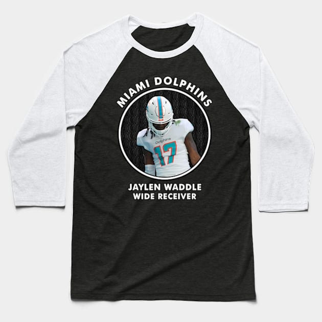 Jaylen Waddle - Wr - Miami Dolphins Baseball T-Shirt by caravalo